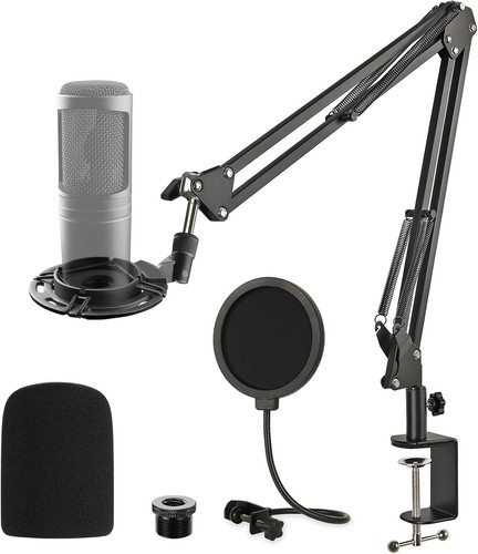 Audio technica at2020 mic - technica, boom