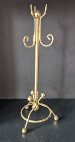 Brass effect hat and - brass,