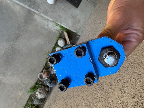 Old school bmx blue tuf - old, tuf-neck