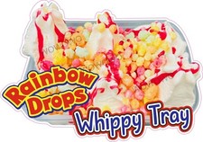 ice cream van sticker Rainbow