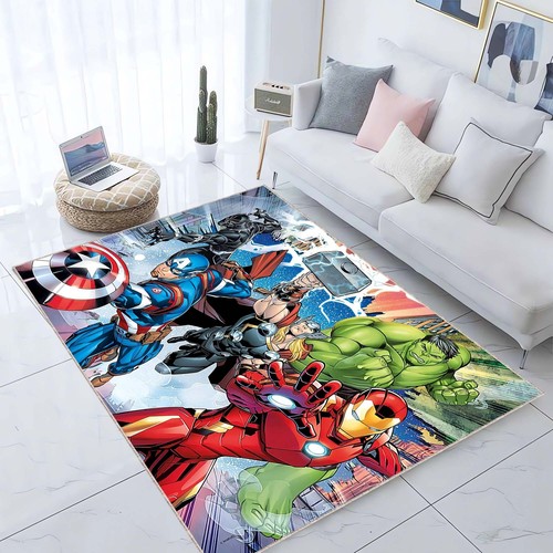 Super hero rug - rug,, kids