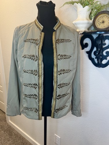 Chico olive green gold - chico’s,