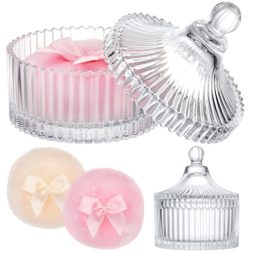 Pcs large body powder - powder, puff