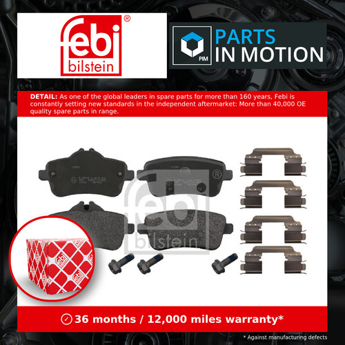 Brake pads set fits mercedes - brake,