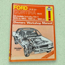 Ford Cortina Engine Haynes