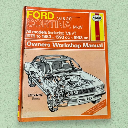 Ford cortina engine haynes - cortina,