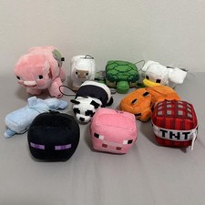 Minecraft Plush Keychain Set