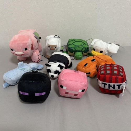 Minecraft plush keychain set - keychain,