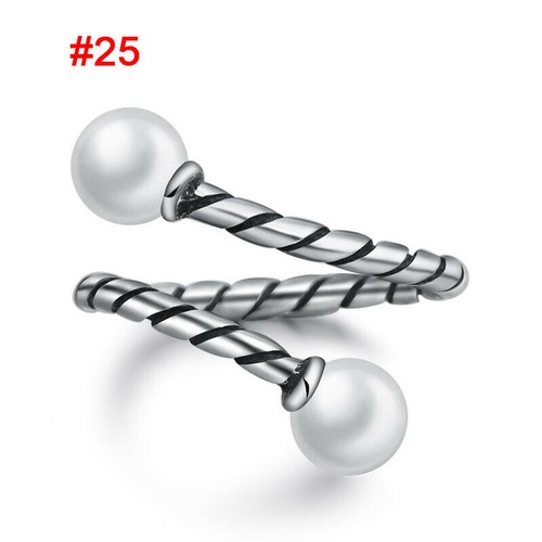 Thumb rings silver 925 - silver,