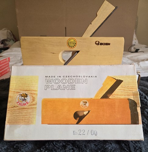 Vintage wooden hand plane