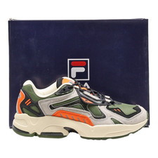 FILA Archive RJV Sneaker Trainers Green Synthetic Mens UK 8
