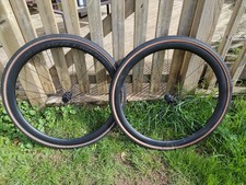 Bontrager Aeolus Pro 37 Carbon Wheelset - Tubeless Ready with Girona Tyres VGC