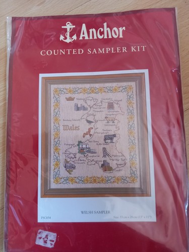 Vintage anchor sampler kit - ,