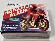Sola-larm Remote Controlled Motorcycle Alarm