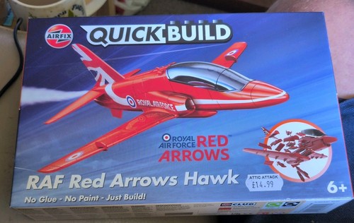 Airfix j6018 quickbuild red - quickbuild,