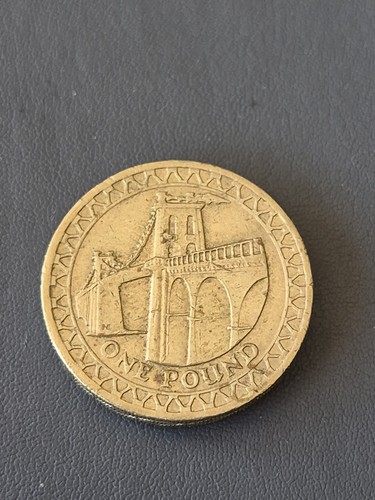 One pound coin 2005 - one,