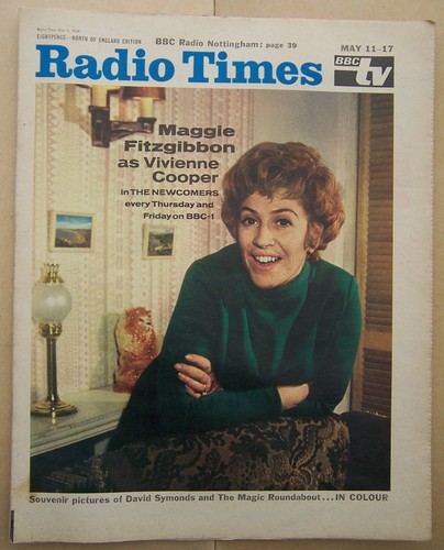 Radio times 1968 newcomers - radio, times/1968/newcomers/the