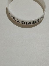 type 2 diabetic awareness Bracelet  Unisex New
