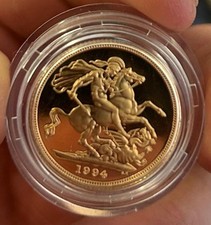 1980 Proof Full Gold Sovereign