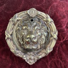 Huge Antique Solid Brass Front