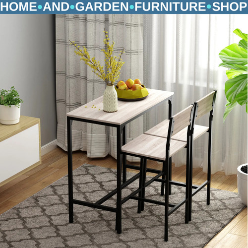 Small bar dining table set - table,
