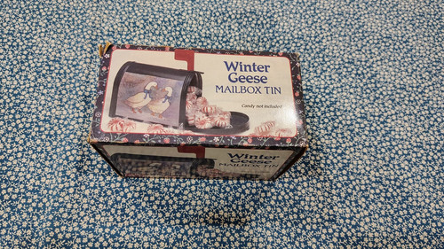 Vintage winter geese small - geese,