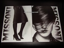 vintage MISSONI 4-Page PRINT