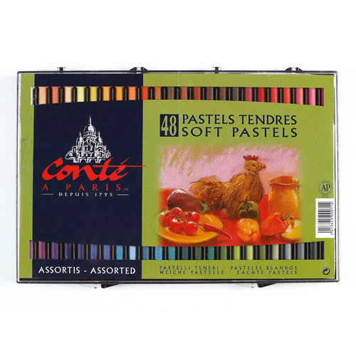 Conte soft pastel set - pastel,