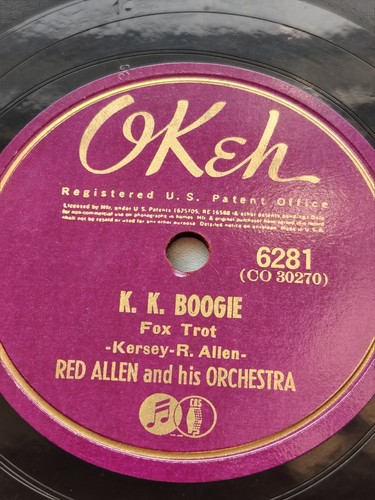 Red allen boogie - allen, kk