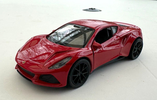 Lotus emira model toy - emira, red