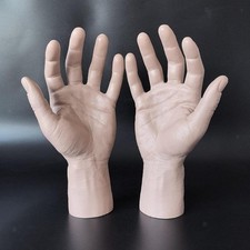 2x Male Hand Model Fake Human