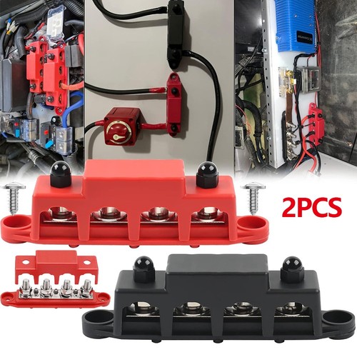 2pcs 12v 250a post busbar - 4,