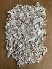 Lego White 1KG Bulk Bundle