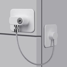 Refrigerator freezer door - door, lock