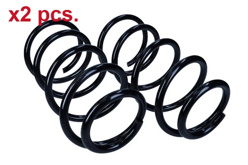 Pcs coil spring - x2, front