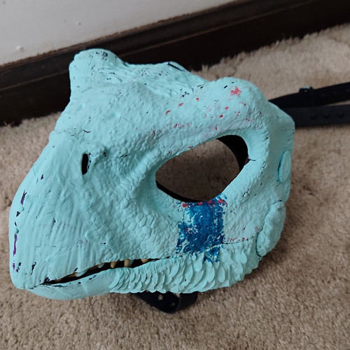 Painted unfinished jurassic - painted,