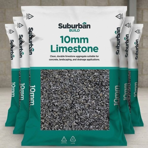 10mm limestone chippings - 10mm,