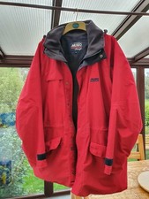 FABULOUS RED MEN'S MUSTO Performance Snuggs coat Size M