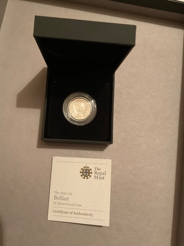 Silver proof one pound - £1,