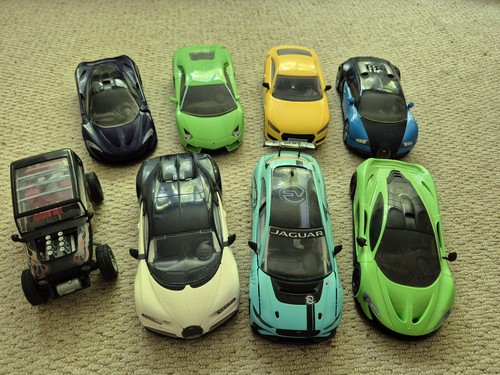 Eight airfix quick build cars - quick,