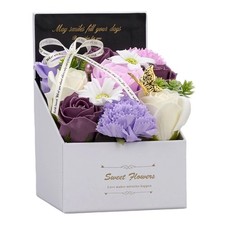 Elegant Gift Box Soap Flower