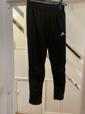 adidas Boys' Green Tracksuit  Bottom UK, Ages 11-12