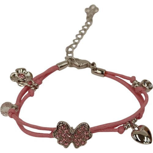 Liora pink cord bracelet - pink,