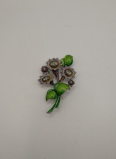 Brooch Lilac Silver tone