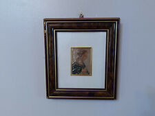 Vintage Praying Lady Foil Art Picture Wall Hanging Woman Religious Wall Plaque