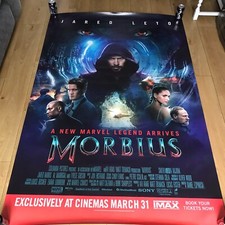 Morbius Bus shelter Movie poster 6x4ft