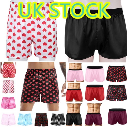 Men love heart print loose - uk,