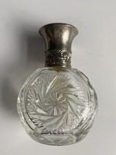 1980’s Ralph Lauren Safari Cut Glass Perfume Bottle Nice Collectable Item