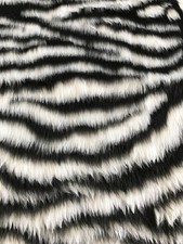 Short Pile Animal Pattern Faux