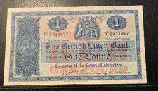 British Linen Bank £1 note 1959